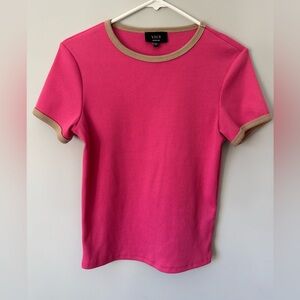 Like-new ribbed tee, M
